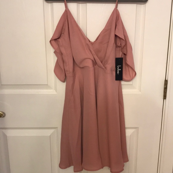 Candlelight Bistro Off-the-Shoulder Skater Dress - Picture 5 of 5